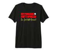 My Poochon Isn't Spoiled I'm Just Well Trained Funny Premium T-Shirt