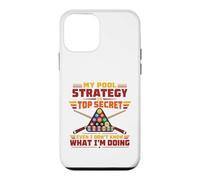 My Pool Strategy Is Top Secret Funny Billiard Case for iPhone 12 mini