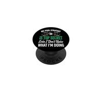 My Pool Strategy Is Top Secret I Don't Know What I'm Doing PopSockets Adhesive PopGrip