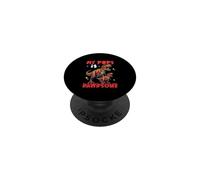 My Pops Is Rawrsome Father's Day T-rexes Lover Family PopSockets Adhesive PopGrip