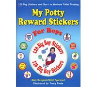 My Potty Reward Stickers for Boys: 126 Boy Stickers and Chart to Motivate Toilet Training