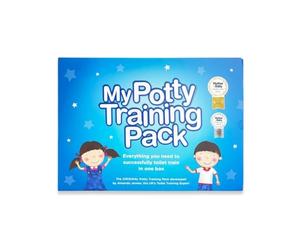 My Potty Training Pack - Toddler Toilet Training Programme with Reward Chart, Stickers, DVD and Book for Kids