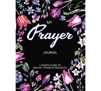 My Prayer Journal: Journal Bible Large Print with Bible Verse Coloring Pages