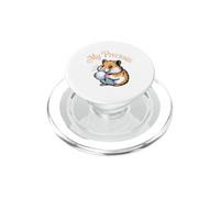 My Precious Hamster Holding Pearl Animal Lover Mom PopSockets PopGrip for MagSafe