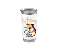 My Precious Hamster Holding Pearl Animal Lover Mom Stainless Steel Insulated Tumbler