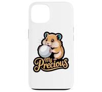 My Precious Hamster Holding Pearl Cute Animal Meme Case for iPhone 13