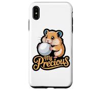 My Precious Hamster Holding Pearl Cute Animal Meme Case for iPhone XS Max