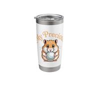 My Precious Hamster Holding Pearl Cute Pet Lover Stainless Steel Insulated Tumbler