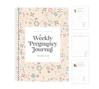 My Pregnancy Journal, Maternity Journal | Pregnancy Planner Planner, Daily Planners 8.3 x 11.2 Inch, New Pregnancy and First Baby Calendar, Memory Diary