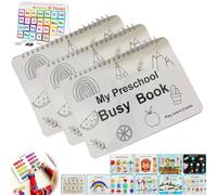My Preschool Busy BookBusy Book Preschool Learning Activities, Toddler Busy Book for Kidstoddler learning activities,preschool learning activities, (3 books)