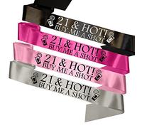 My Pretty Little Gifts 21 & Hot Birthday Sash - Customise your colour!