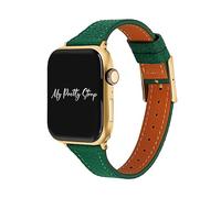My Pretty Strap Aphrodite Band Compatible with Apple WATCH SE Series 8 7 6 5 4 3 2 1, 38/40/41mm or 42/44/45/49mm, Premium genuine Leather (38MM / 40MM / 41MM)