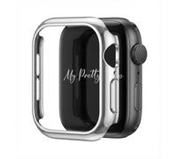 My Pretty Strap Glossy XOXO Apple Watch Bumper Case - Touch-Friendly Open Face Design- No Screen Fogging- Compatible with Series 1-11, SE & Ultra 38/40/41/42/44/45/46/49mm