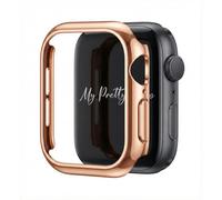 My Pretty Strap Glossy XOXO Apple Watch Bumper Case - Touch-Friendly Open Face Design- No Screen Fogging- Compatible with Apple Watch 49mm