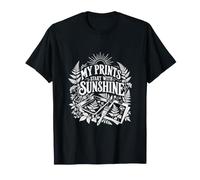 My Prints Start with Sunshine Funny Cyanotype Artist Gift T-Shirt
