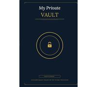 My Private Password Vault: The Complete Organiser for Passwords, WiFi, PINs, 2FA Codes & Online Accounts