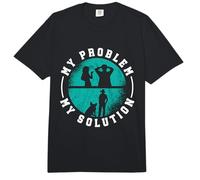 My Problem My Pictogram Dad Mom Loves Farm Animal Pig Farmer Comfort Colors Adult Heavyweight T-Shirt