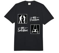 My Problem My Pictogram Mom Dad Loves Aerial Arts Aerialist Comfort Colors Adult Heavyweight T-Shirt