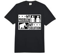 My Problem My Pictogram Mom Loves Elephant Woolly Mammoth Comfort Colors Adult Heavyweight T-Shirt