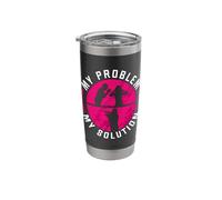 My Problem My Pictogram Mom Loves Filmmaking Camera Operator Stainless Steel Insulated Tumbler