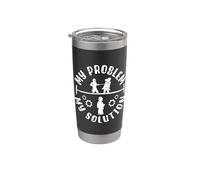 My Problem My Solution Pictogram Mom Draftsman Architect Stainless Steel Insulated Tumbler