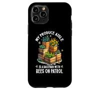 MY PRODUCE AISLE IS A BACKYARD WITH BEES ON PATROL Case for iPhone 11 Pro