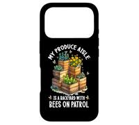 MY PRODUCE AISLE IS A BACKYARD WITH BEES ON PATROL Case for iPhone 17 Pro
