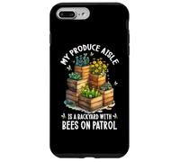 MY PRODUCE AISLE IS A BACKYARD WITH BEES ON PATROL Case for iPhone 7 Plus/8 Plus