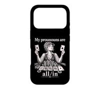 My Pronouns Are All In Funny Poker Dealer Card Table Case for iPhone 17 Pro