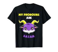 My Pronouns are Satan Nonbinary Queer LGBTQ T-Shirt