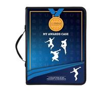 My Proud Moments Blue Dance Medal & Certificate Holder