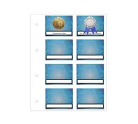 My Proud Moments Extra Page - Medal Holder in Bright Blue My Proud Moments Bright Blue One Size