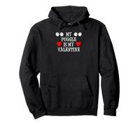 My Puggle Is My Valentine Dog Owner Pullover Hoodie