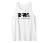 My Puggle Isn't Spoiled I'm Just Well Trained Pug Beagle Mix Tank Top