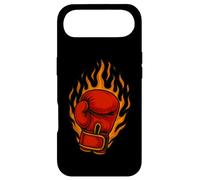 My Punches Come With Fire Boxing Gloves Flames Case for iPhone Air