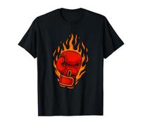 My Punches Come with Fire Boxing Gloves Flames T-Shirt