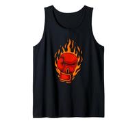 My Punches Come with Fire Boxing Gloves Flames Tank Top