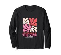 My Purpose is in The Vine. Abide Christ Long Sleeve T-Shirt