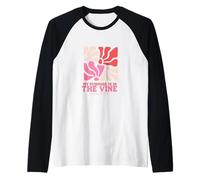 My Purpose is in The Vine. Abide Christ Raglan Baseball Tee