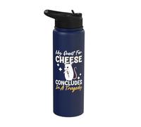 My Quest for Cheese Concludes in A Tragedy Stainless Steel Insulated Water Bottle