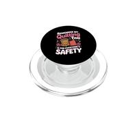 My Quilting Time Is for Everyone's Safety PopSockets PopGrip for MagSafe