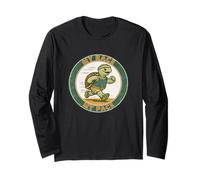My Race My Pace Turtle Runner Retro Funny Running Long Sleeve T-Shirt