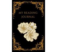 My Reading Journal: 100 Reviews, Black & Gold Cover, Monthly Reading Tracker for Book Lovers
