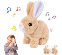 My Realistic Bunny Toy with Sounds Movements, Hopping Bunny Toy Plush
