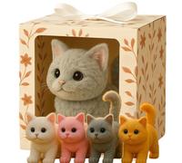 My Realistic Cat, Bring Endless Joy and Warmth, Ai Robot That Acts Like a Real Kitten, Toy Cats That Walks, Meows & Tail Wagging black