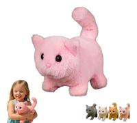 My Realistic Cat Toys-Bring Endless Joy And Warmth,New Ai Robot Kitten,My Realistic Cat Toy,That Acts Like A Real Cats,Toy Cats That Walks, Meows & Tail Wagging (pink)