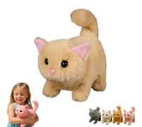 My Realistic Cat Toys-Bring Endless Joy And Warmth,New Ai Robot Kitten,My Realistic Cat Toy,That Acts Like A Real Cats,Toy Cats That Walks, Meows & Tail Wagging (yellow)