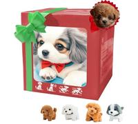 My Realistic Robot Puppy, 2025 New Ai Robot Dog, Interactive Robotic Pet That Sits,Barks,Walks & Runs Like a Real Dog Move (Mix Grey)