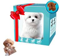 My Realistic Robot Puppy | 2025 Smart AI Robot Dog | Robots Dogs that Act Like Real Dogs | Ai Robots Dog Toy that Can Walking and Barking for Adults & Kids | Realistic Emotional Interaction E