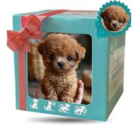 My Realistic Robot Puppy, 2025 Smart AI Robot Dog, Robots Dogs that Act Like Real Dogs, Ai Robots Dog Toy that Can Walking and Barking for Adults & Kids, Realistic Emotional Interaction